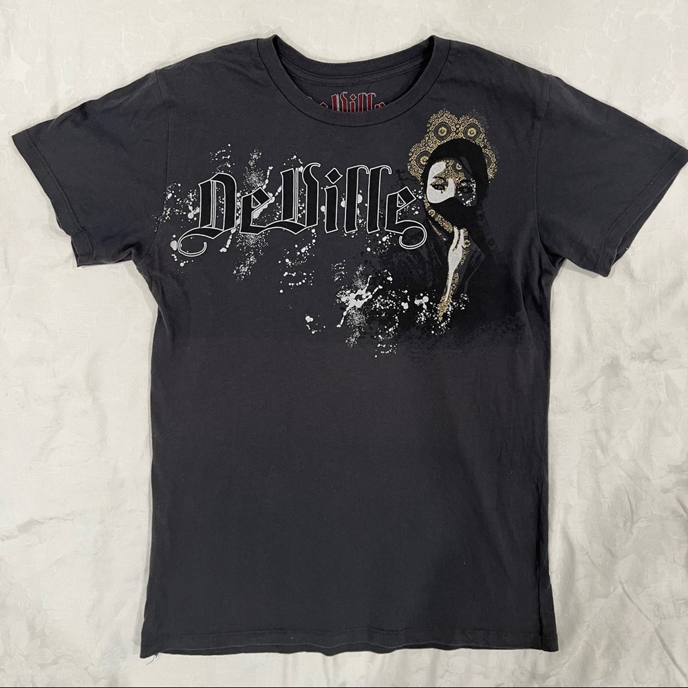 Affliction DeVille Miami made t Shirt Rare